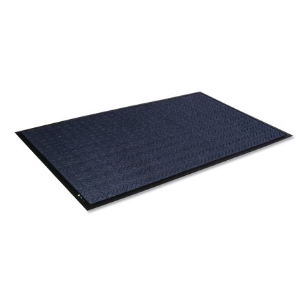 CROWN MATTING TECHNOLOGIES Floor Mat, Blue, 4 ft. W x ECR046MB